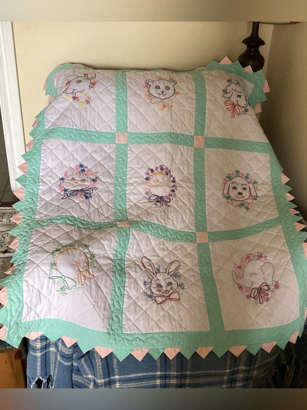 Vintage Crib Quilt
